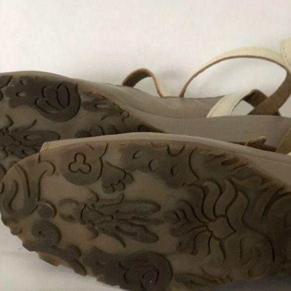 FLY LONDON leather funky strappy  wedge sandals - Picture 5 of 12